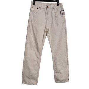 Avec Leg Filles White Size 26 Jeans Straight Leg NWT High Rise